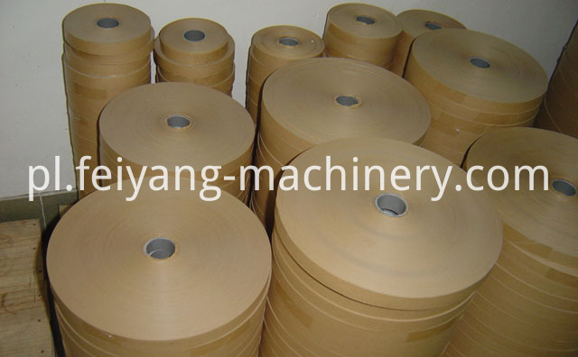 maszyna do cięcia papieru na liny papierowe paper slitting machine for paper ropes